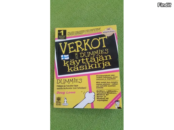 Myydään Verkot For Dummies käyttäjän käsikirja Dough Lowe hinta 3e