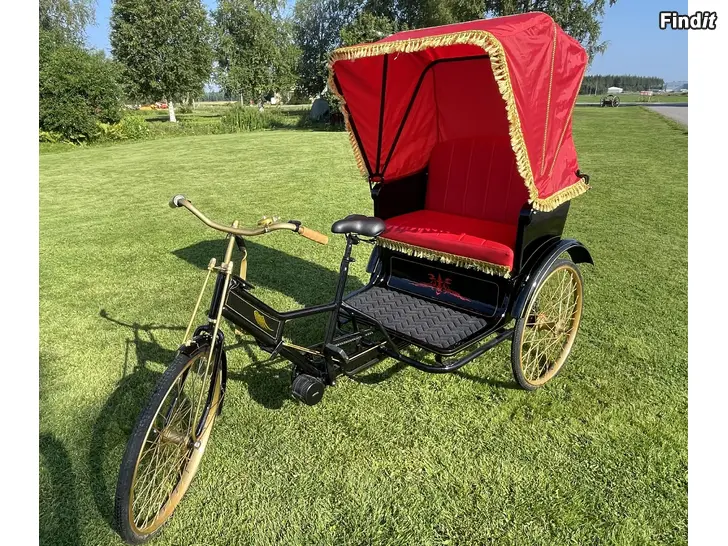 Säljes TUKTUK RIKSA Elcykel
