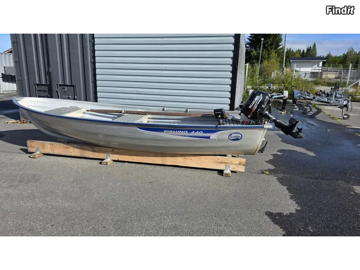 Säljes Linder 440 Fishing + Suzuki 6hv 2011