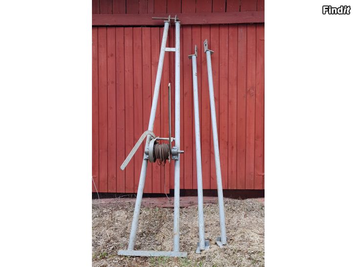 Säljes Äldre STENLYFT tripod med vinsch