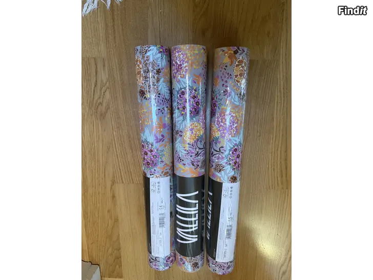 Säljes Vallila Malva tapet 381652  3 oöppnade rullar