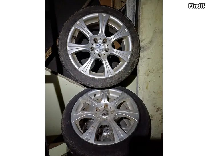 Säljes 17 fälgar 5x120