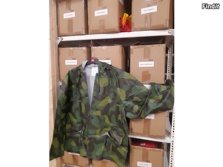 Myydään Jägare och naturfolk  Regnrockar i kamouflagefärg
