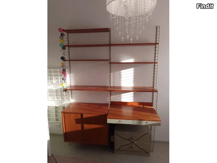 Säljes Vintage String hyllyjärjestelmä  -hinta 400e