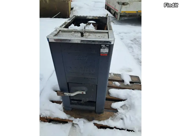 Säljes Vedeldad bastukamin