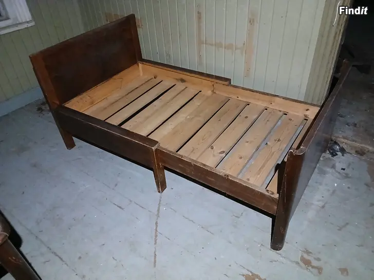 Myydään Utdrags säng