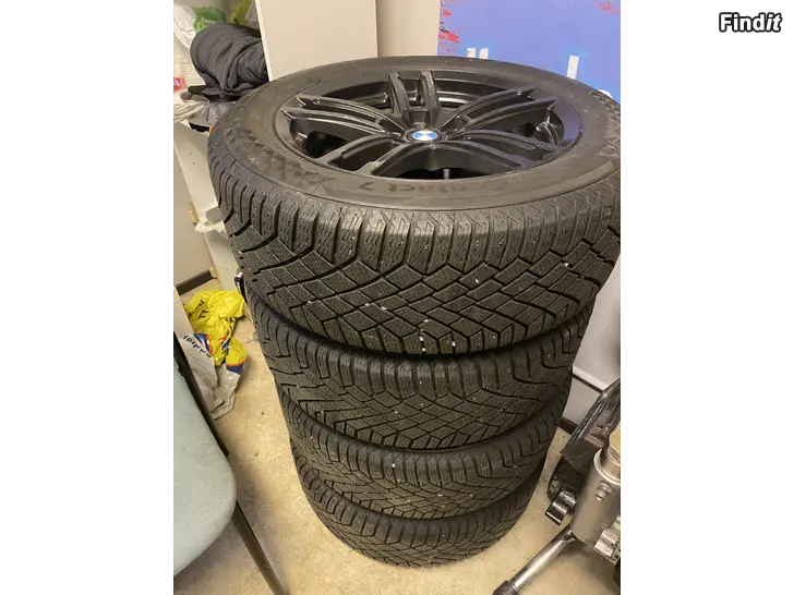 Säljes Alu med däck 17 tum 5x112