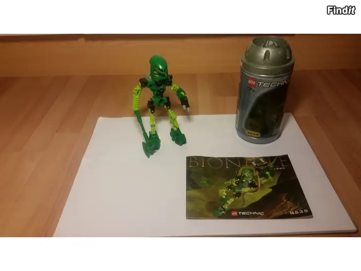Myydään Lego 8535-1 Bionicle Toa Mata LEWA  v.2001 20e
