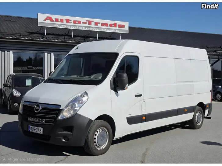 Myydään Opel Movano Van L3H2 3,5t 2.3 CDTI ecoFLEX 92kW MT6 FWD 2014