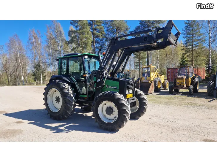 Säljes Valmet 865 med lastare