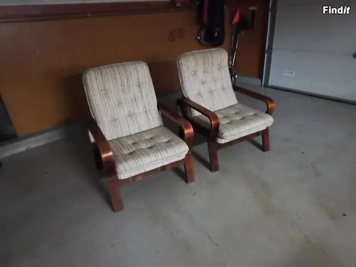 Säljes 2 extra länstolar