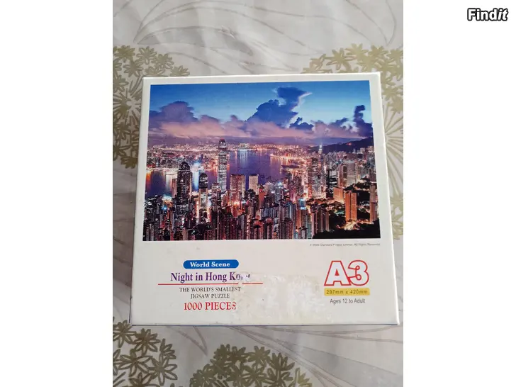 Säljes 1000 bitar puzzle