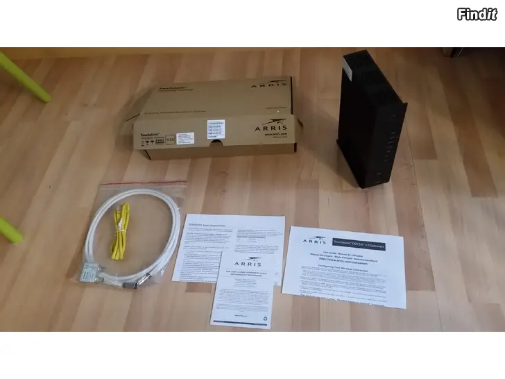 Myydään ARRIS TG2492S kaapelimodeemi 50e