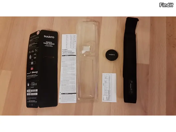 Myydään Suunto smart sensor sykevyö  heart rate bluetooth 20e