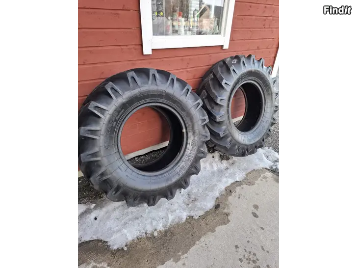 Myydään Gontimental 14.5- 75 x20 renkaat pari  traktori työkone