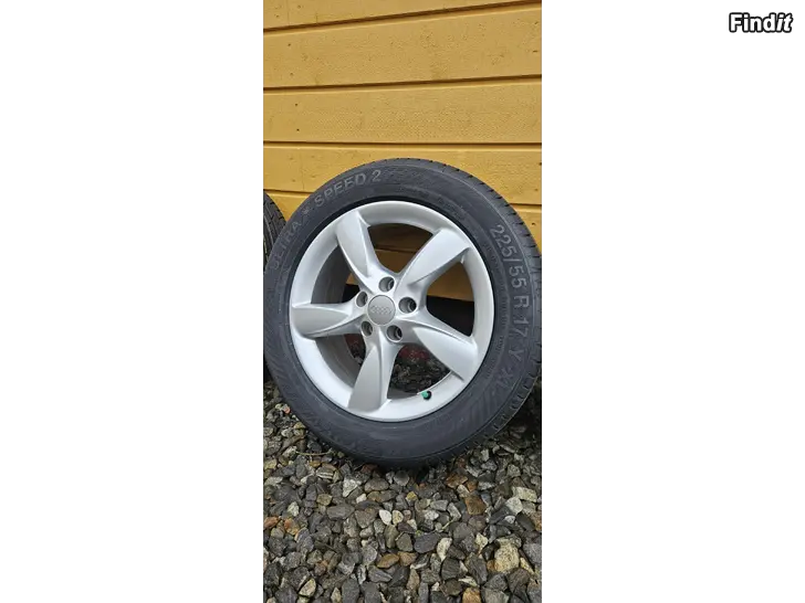 Myydään Audi 17  Uudet kesärenkaat