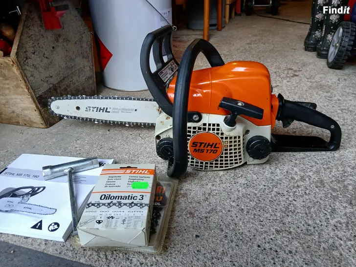 Säljes Stihl 170 motorsåg