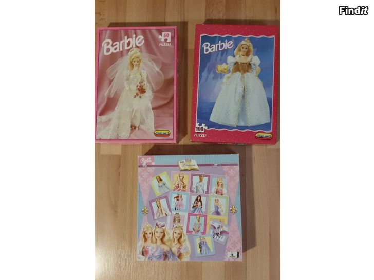 Myydään Barbie palapelit ja lotto