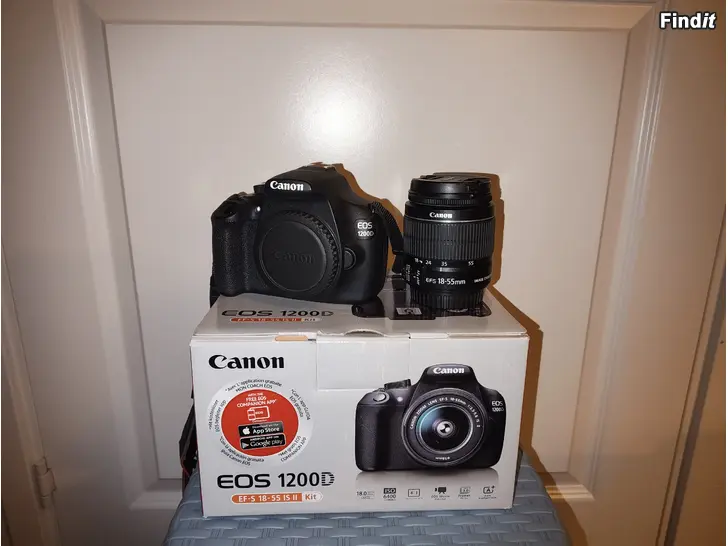Myydään Canon eos 1200D