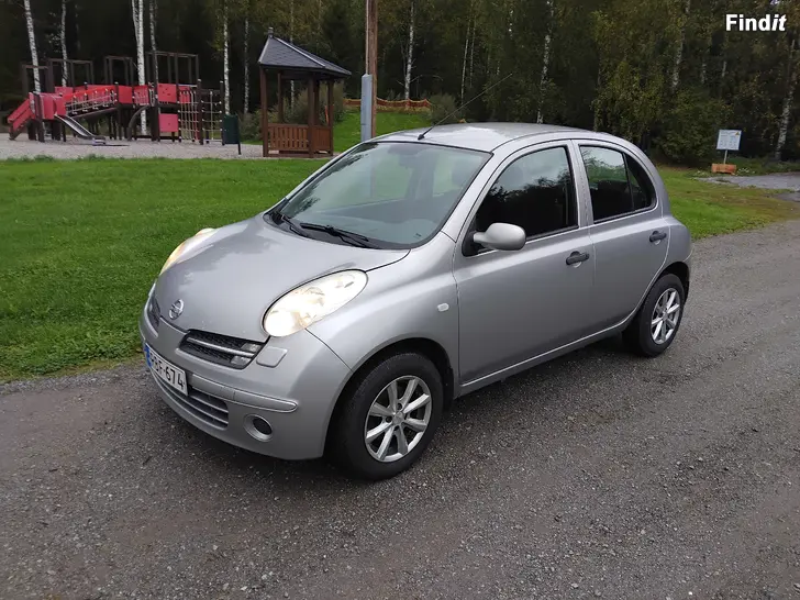 Myydään Nissan Micra 1.2 bensa manuaali vm 2005