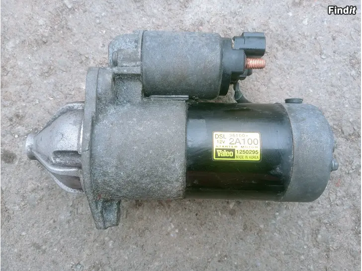 Myydään Hyudai I30 1,6 CRDi 2010 käynnistysmoottori 36100-2A100 Valeo 1250295