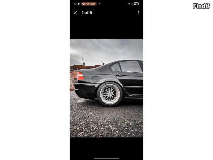 Säljes Bmw M3  E46 4door overfenders