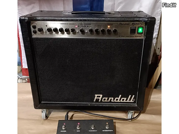 Säljes Randall gitarrförstärkare hel rör