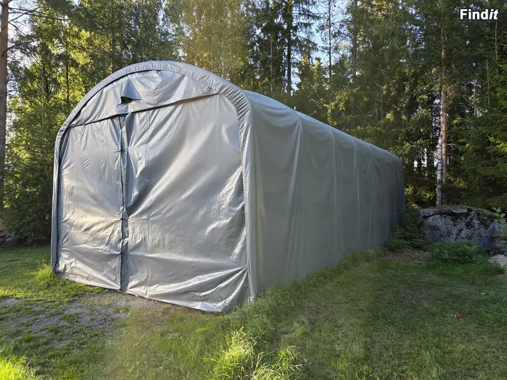 Säljes Tältgarage
