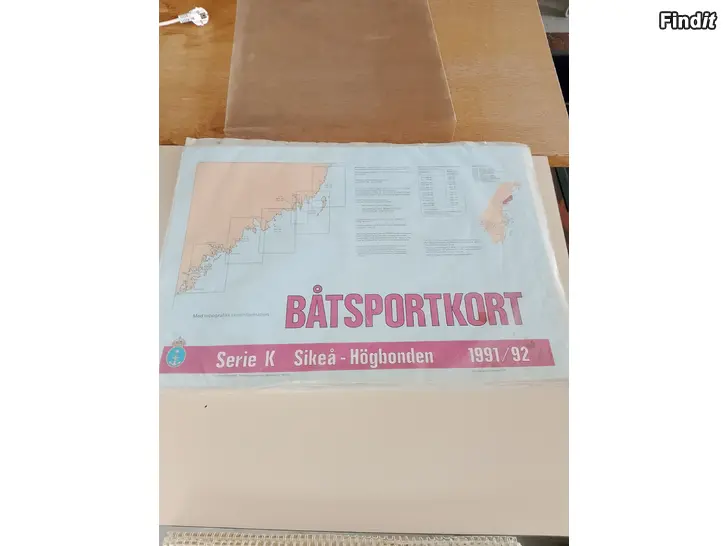 Säljes Svenskt sjökort