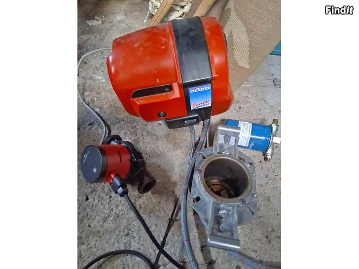 Myydään Öljypoltin + kv-pumppu