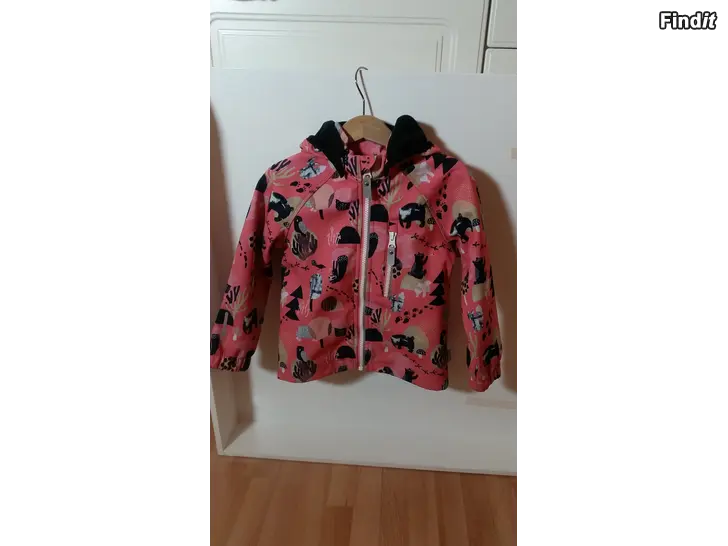 Myydään Reima softshell takki 98 -15e