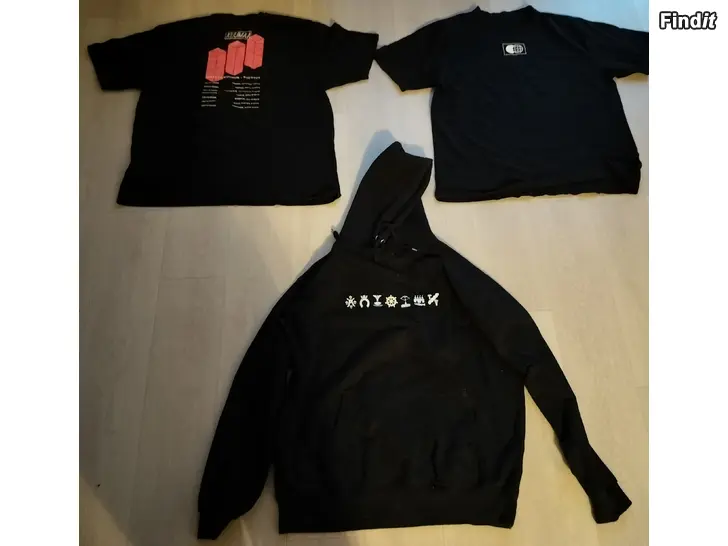 Säljes Kuumaa bändin huppari t-paita kiertue