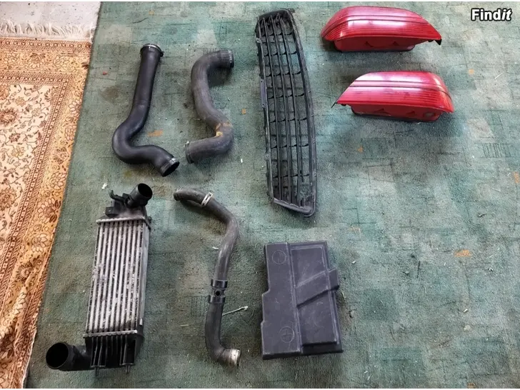 Myydään Ahtoputket välijäähdytin takavalot jäähdyttimen letku