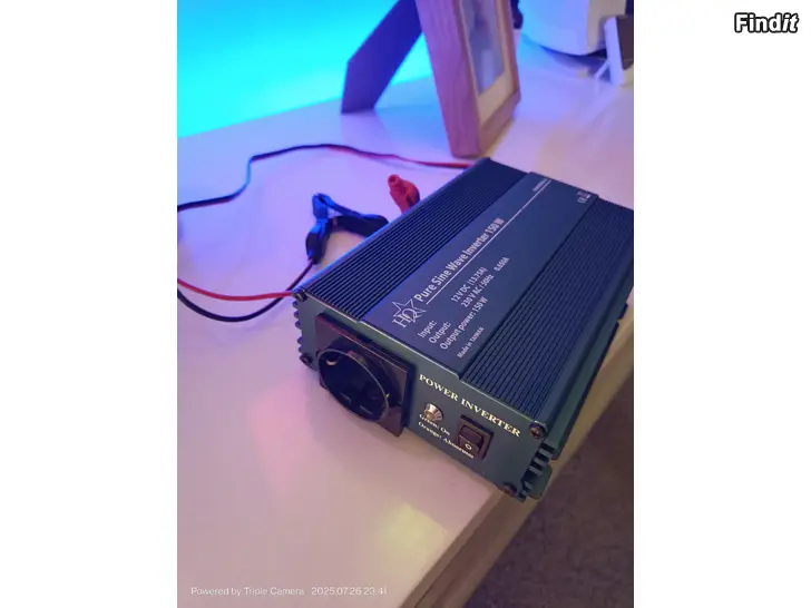 Säljes Ren sinus Inverter 12V DC 230v AC 150 watt
