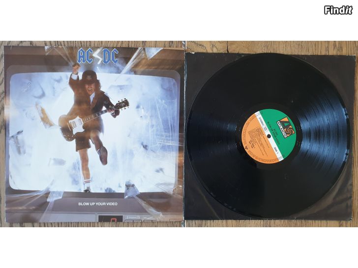Säljes AC/DC, Blow up your video. Vinyl LP