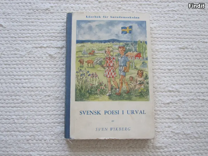 Säljes Svensk poesi i urval Sven Wikberg