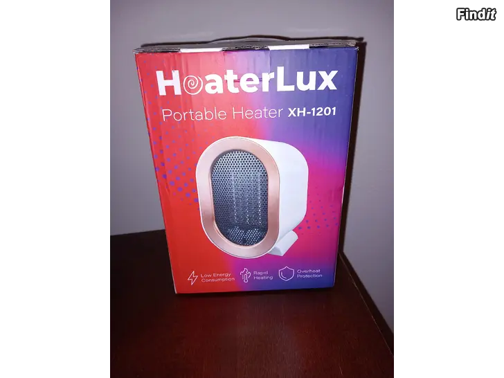 Myydään Uusi Heaterlux ajastimella lisälämmitin kotiin, talliin ym