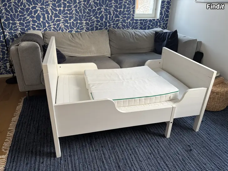 Myydään Jatkettava lasten sänky, Sundvik