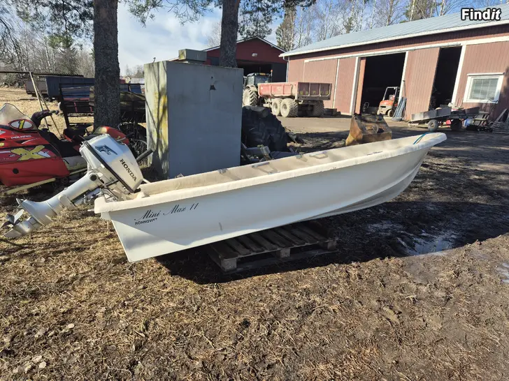 Myydään Rönnqvist Minimax 11 Honda 5hk