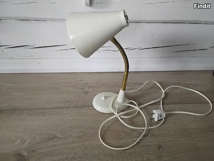 Myydään Gammal Valinte skrivbordslampa