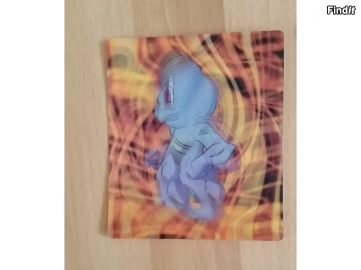 Myydään Pokemon Kelloggs Hologrammi v.2000 Machop ja Omanyte
