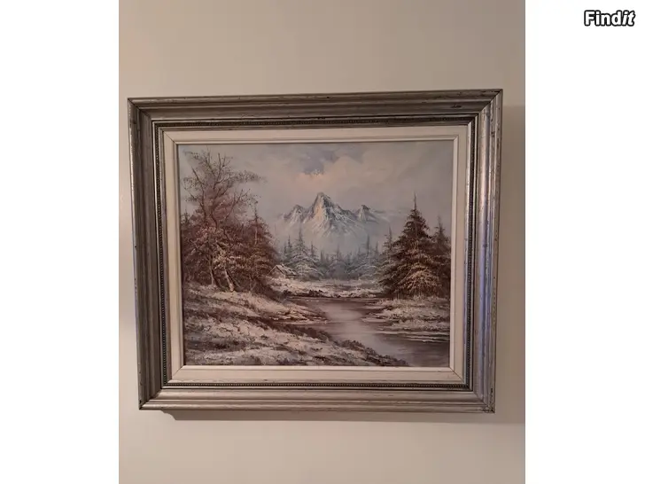 Säljes Maisema taulu 67x58 cm