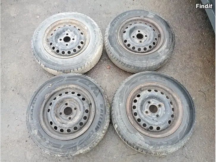 Myydään Peltivanteet 4-100 13 tuuman GM kitrarenkailla