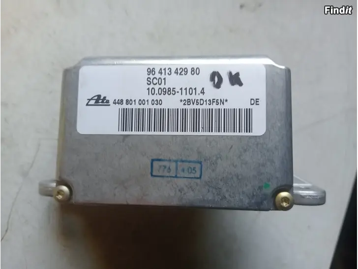 Myydään Citroen C2 2007 EPS anturi 9641342980