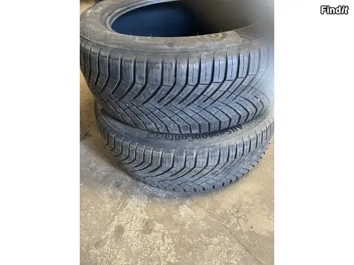 Myydään 225/55/18 continental 2kpl 40