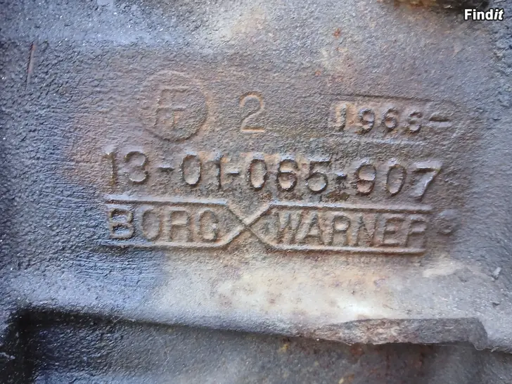 Myydään Borg Warner vaihdelaatikko