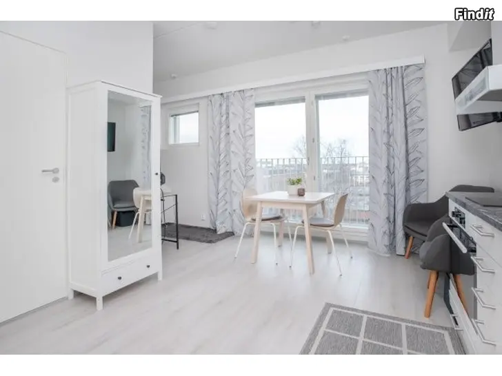Vuokrataan 1 rum + kt + alk, 22,5m2, ledig from 1.5