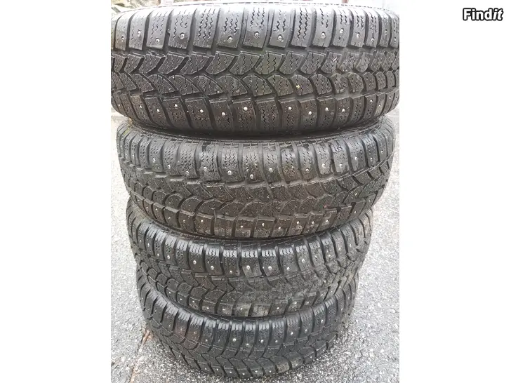 Myydään Nastarenkaat 185/65R14 vanteet 4-114,3 Honda