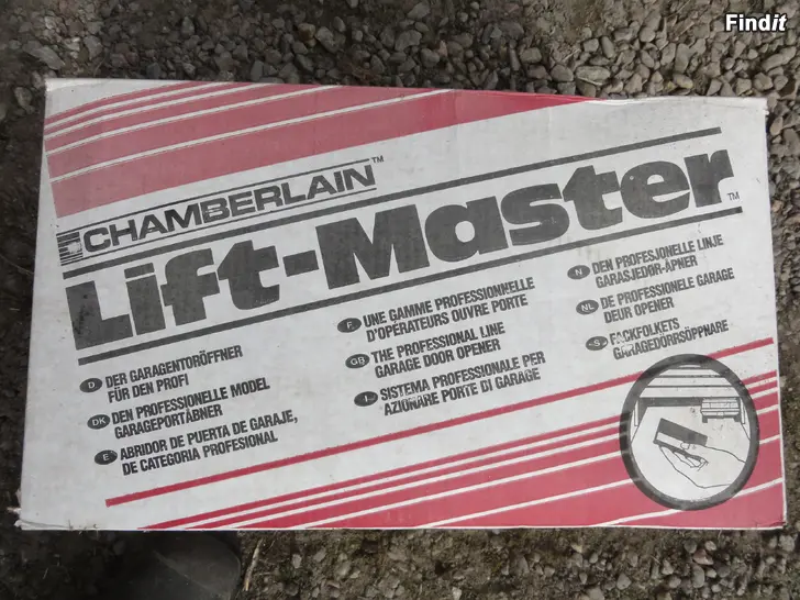 Säljes Garagedörröppnare