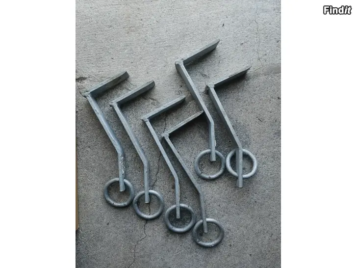 Säljes 6 st Bergskilar vinklade - Nyskick